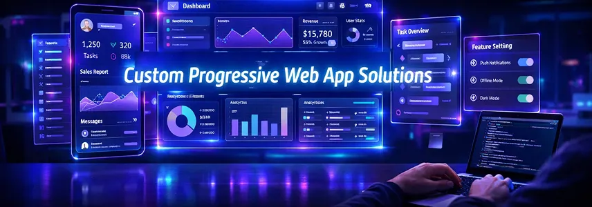 Custom Progressive Web App Development (PWA) Services